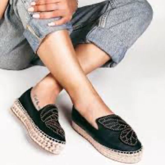 Sophia Webster Butterfly Platform Espadrille Flats size 36 - Picture 2 of 13